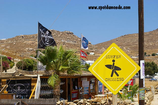 Windsurf Mykonos Grèce